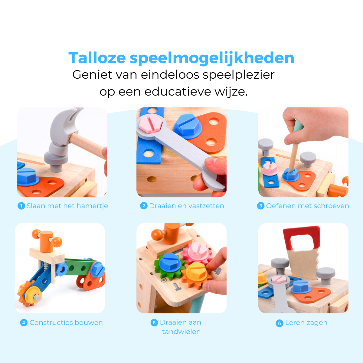 Mauzek Kinder Gereedschapskist