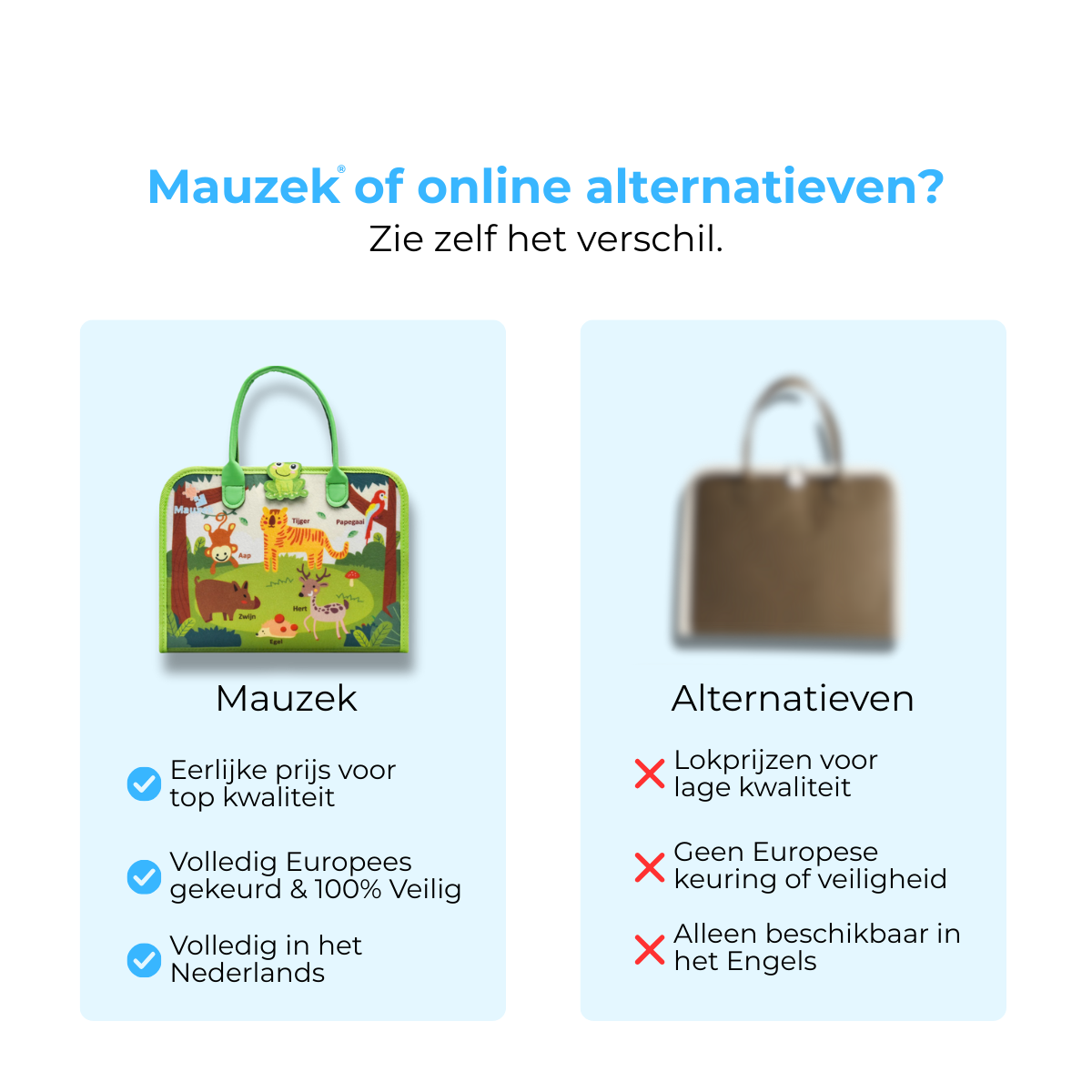 Mauzek Busy Board Bos - Activiteitenboek - Nederlands