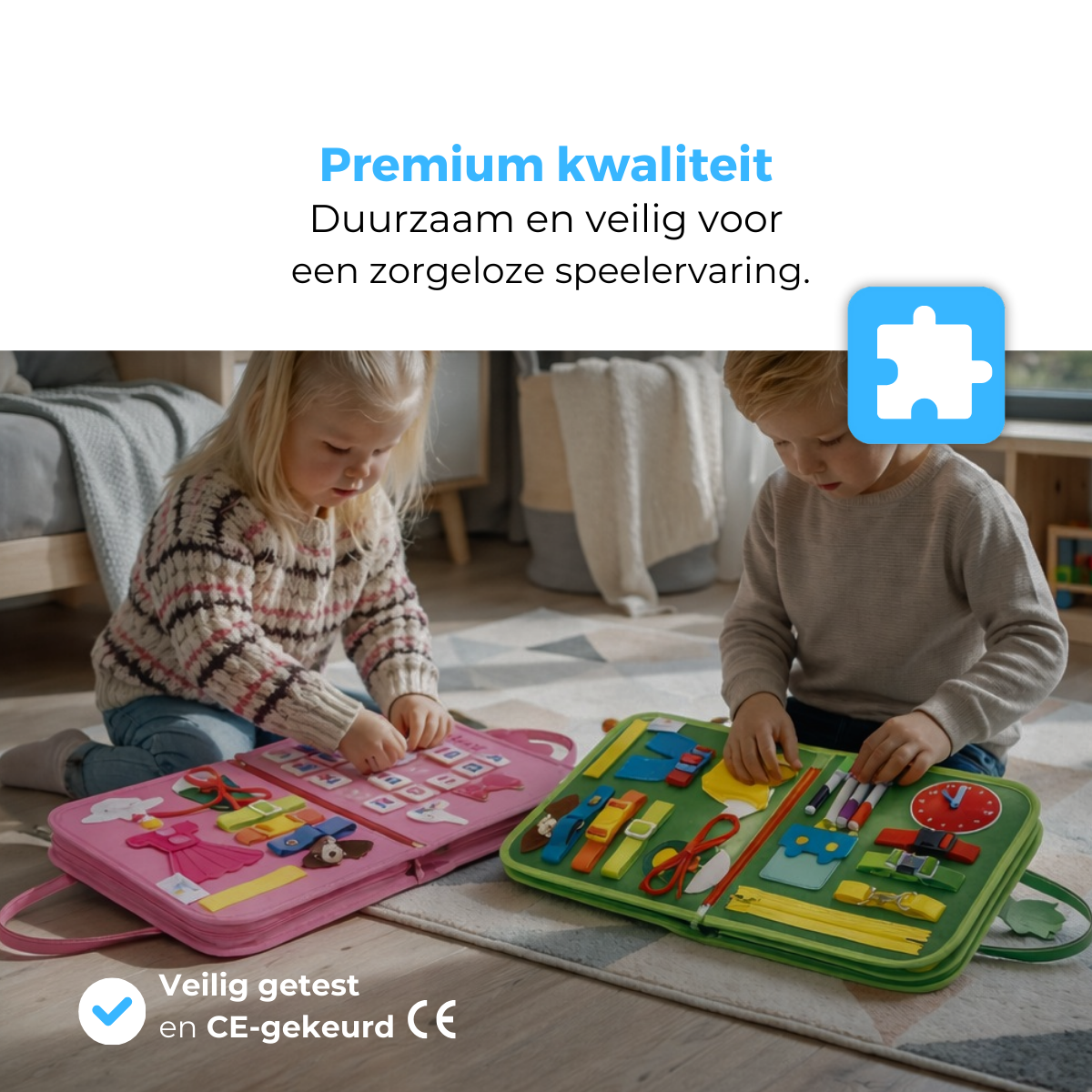 Mauzek Busy Board Ruimte - Activiteitenboek - Nederlands