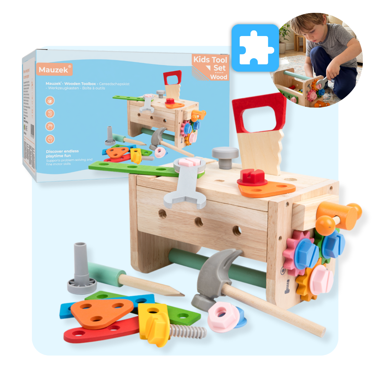 Mauzek Kinder Gereedschapskist