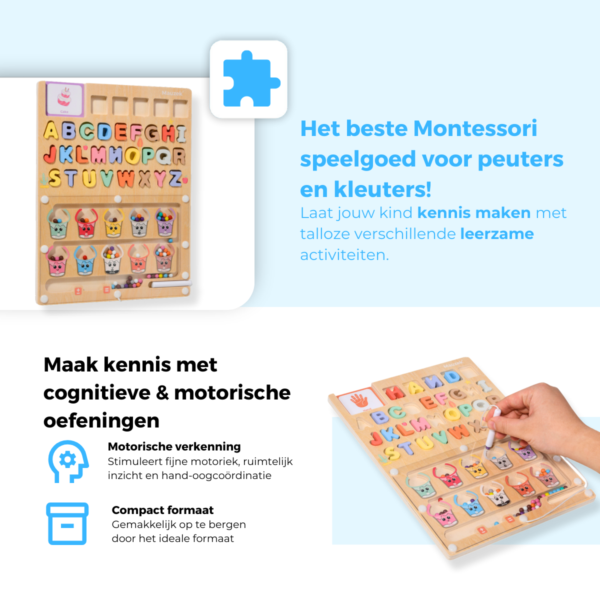 Mauzek Magnetisch Doolhof Deluxe