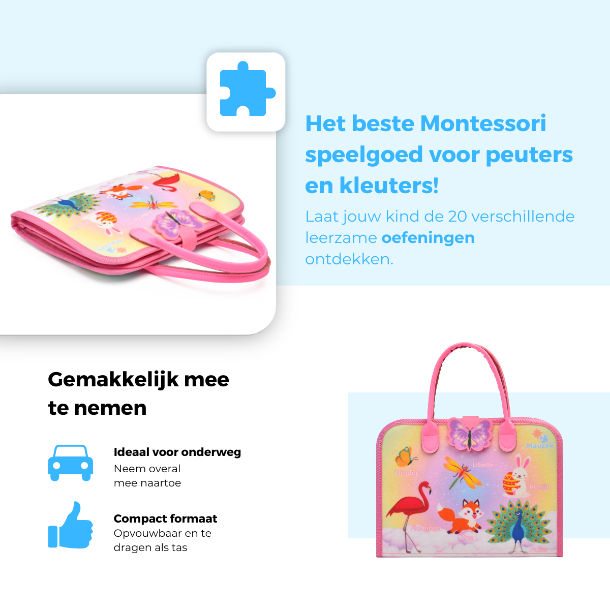 Mauzek Busy Board Fantasie - Activiteitenboek - Nederlands