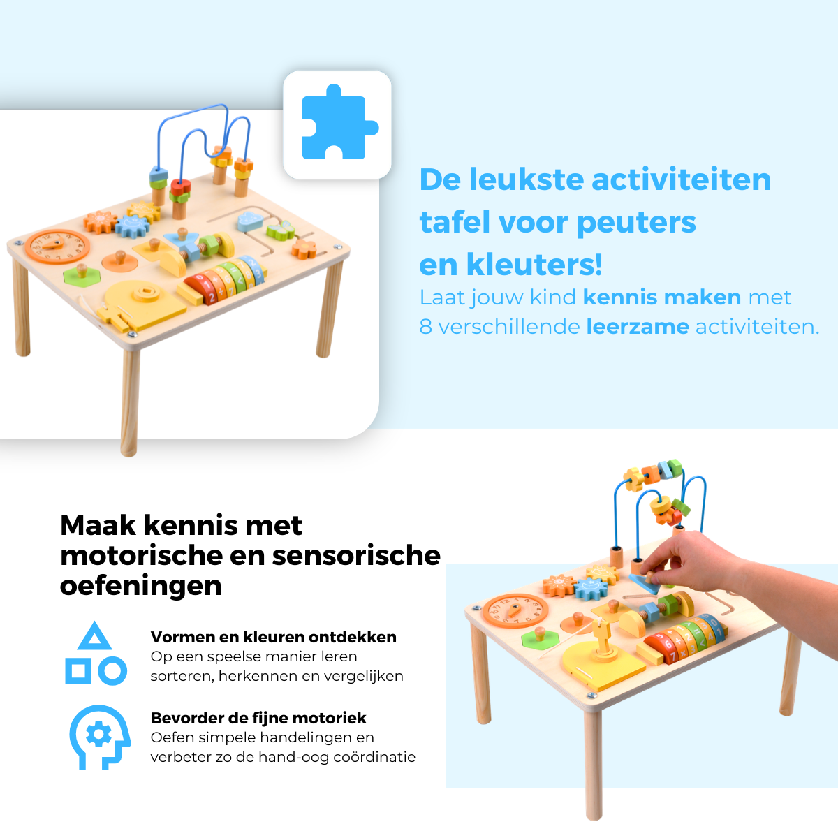 Mauzek Activiteiten Tafel