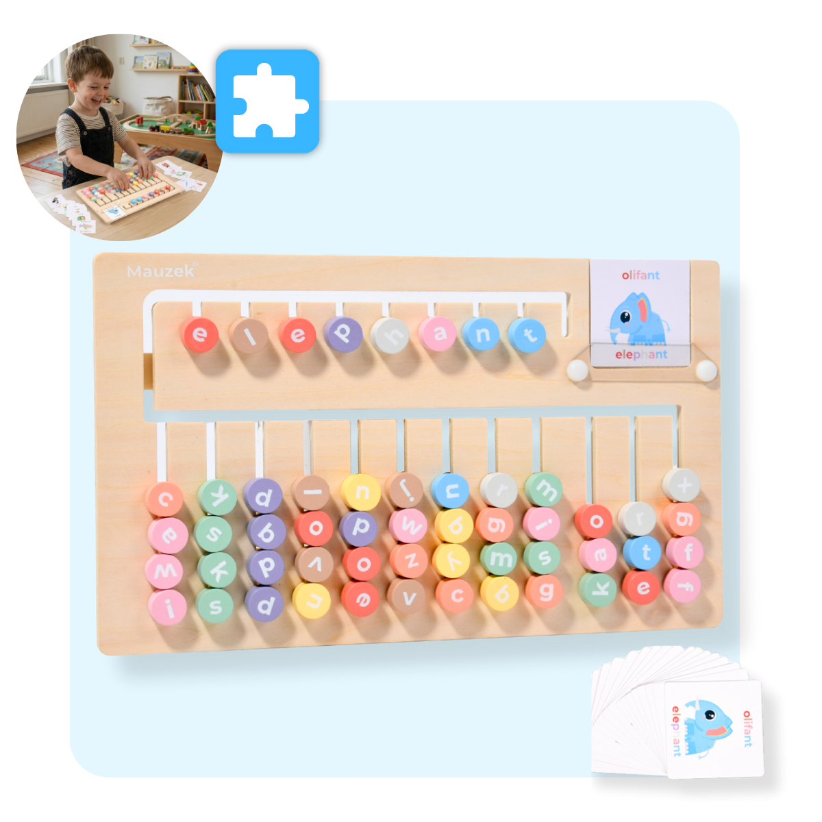 Mauzek Spellingbord