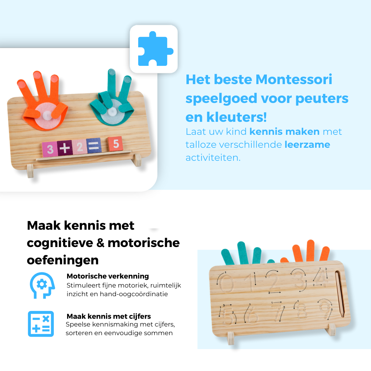 Mauzek Dubbelzijdig Rekenbord