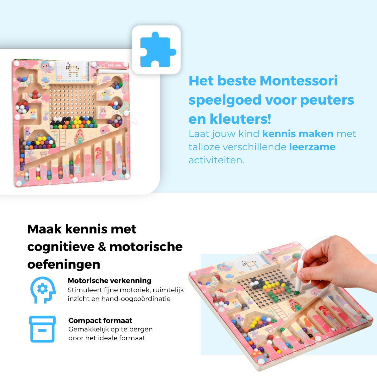 Mauzek Magnetisch Doolhof Fantasie