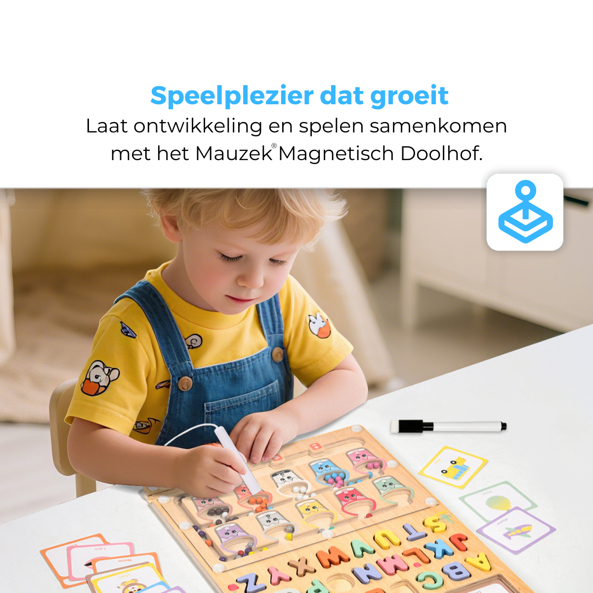 Mauzek Magnetisch Doolhof Deluxe