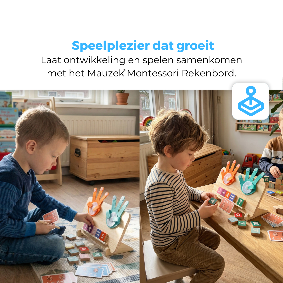 Mauzek Dubbelzijdig Rekenbord