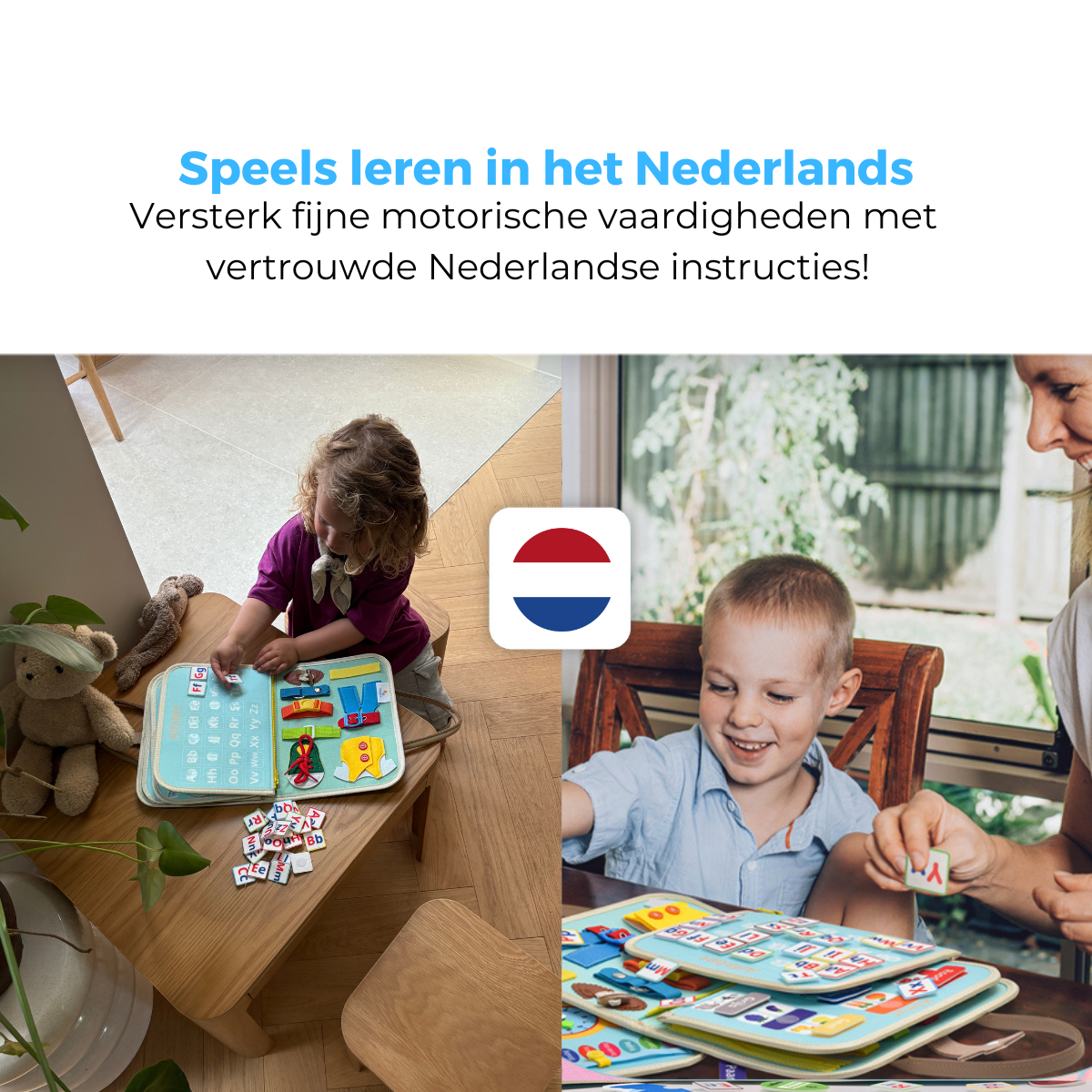 Mauzek Busy Board Oceaan - Activiteitenboek - Nederlands