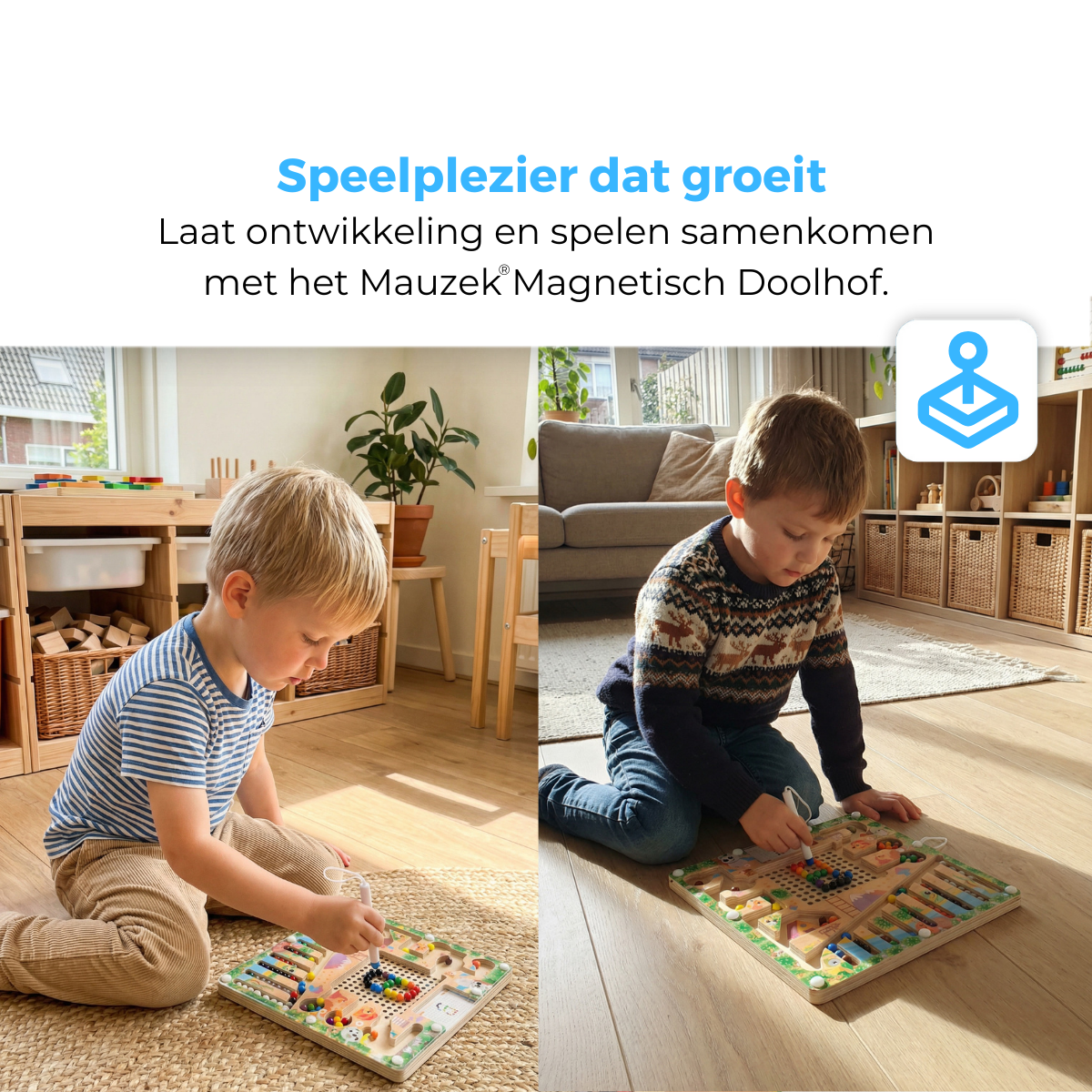 Mauzek Magnetisch Doolhof Bos