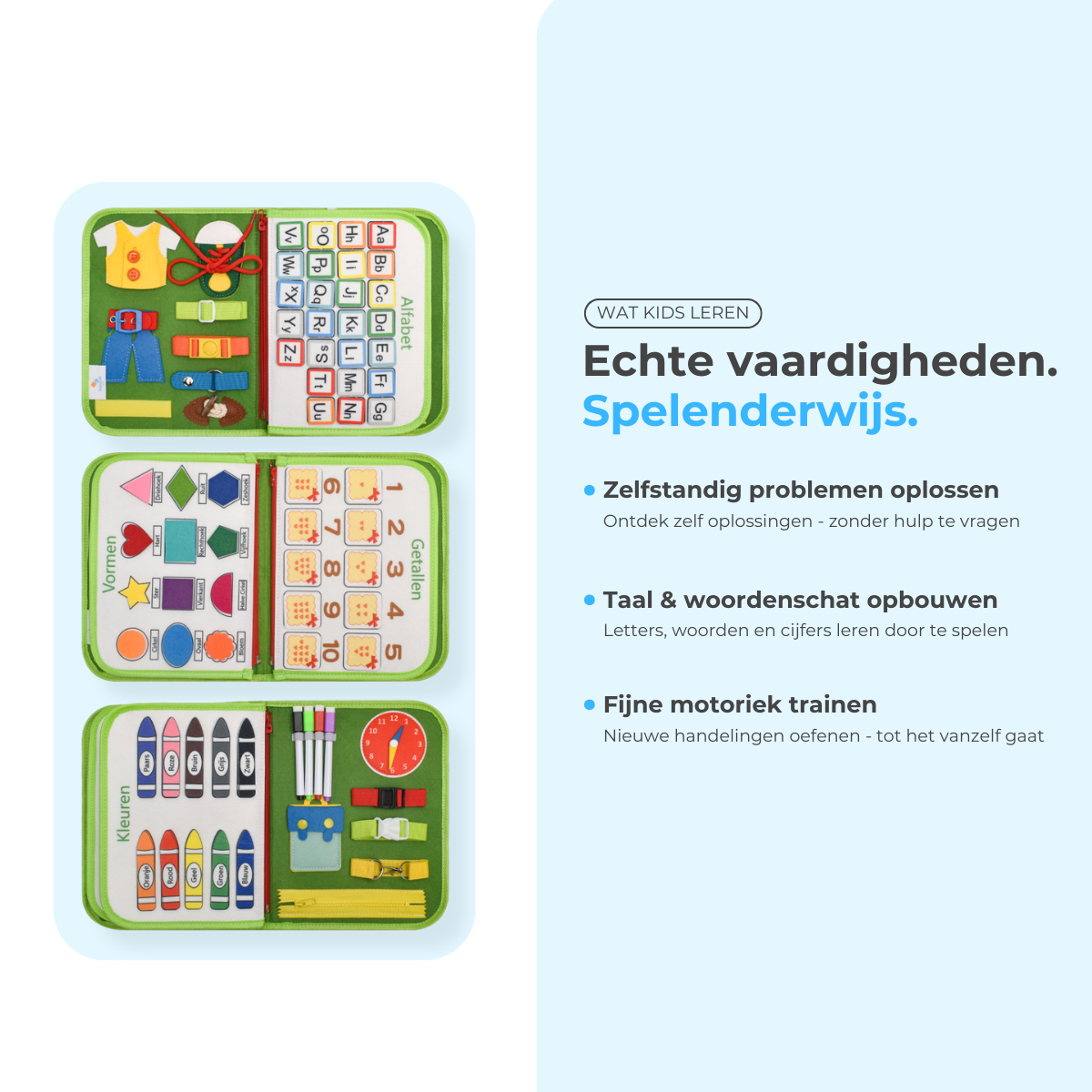 Mauzek Busy Board Bos - Activiteitenboek - Nederlands