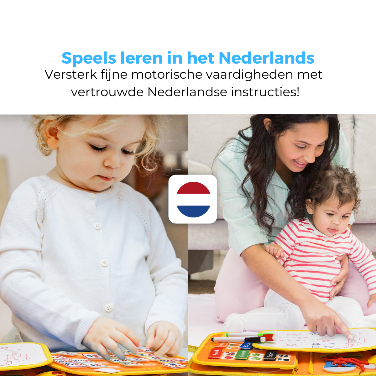 Mauzek Busy Board Savanne - Activiteitenboek - Nederlands