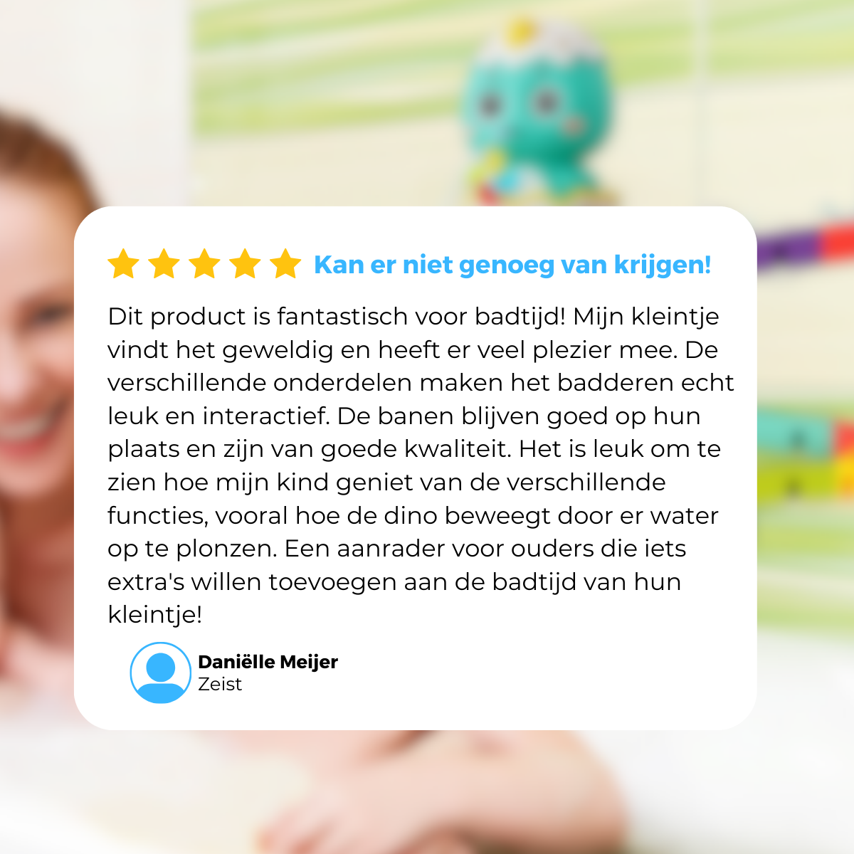 Mauzek Badspeelgoed Dinosaurus