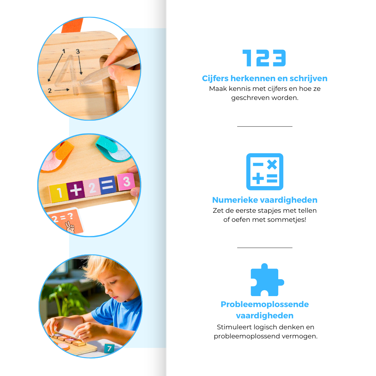 Mauzek Dubbelzijdig Rekenbord