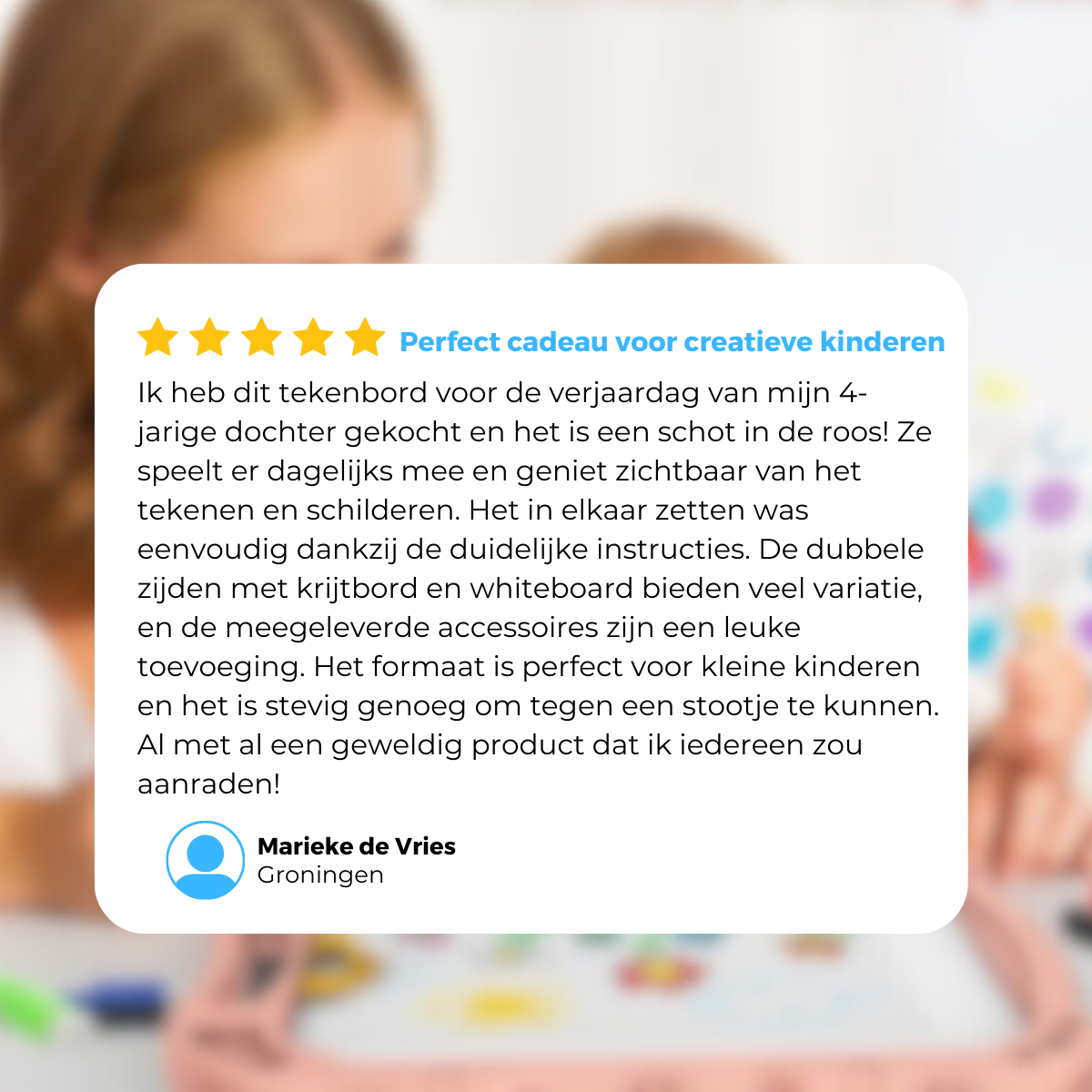 Mauzek Tekenbord Roze