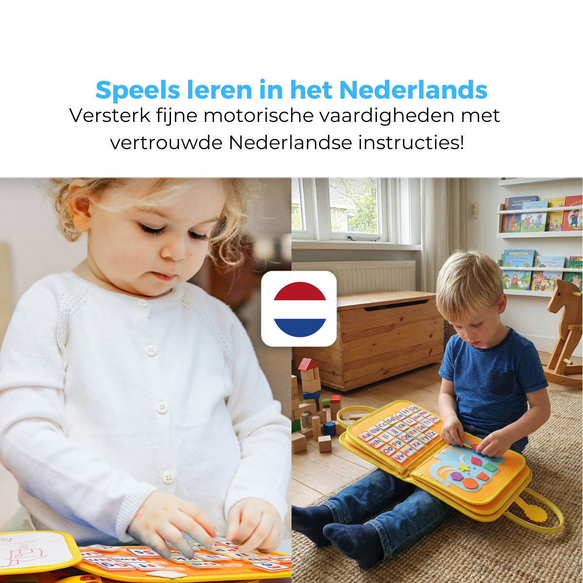 Mauzek Busy Board Savanne - Activiteitenboek - Nederlands