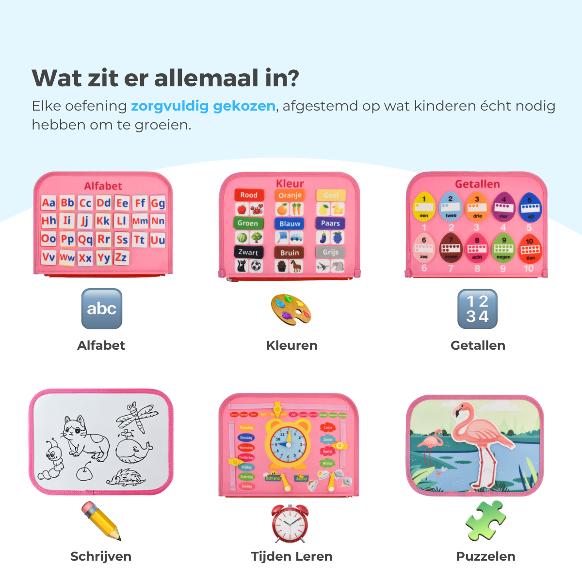 Mauzek Busy Board Fantasie - Activiteitenboek - Nederlands