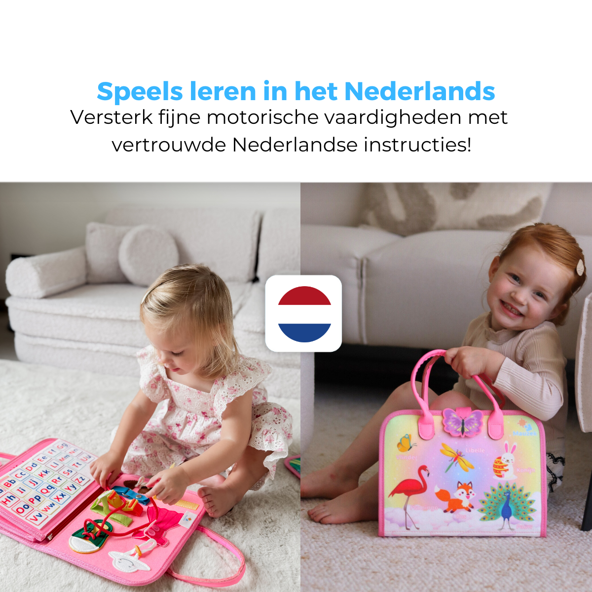 Mauzek Busy Board Fantasie - Activiteitenboek - Nederlands