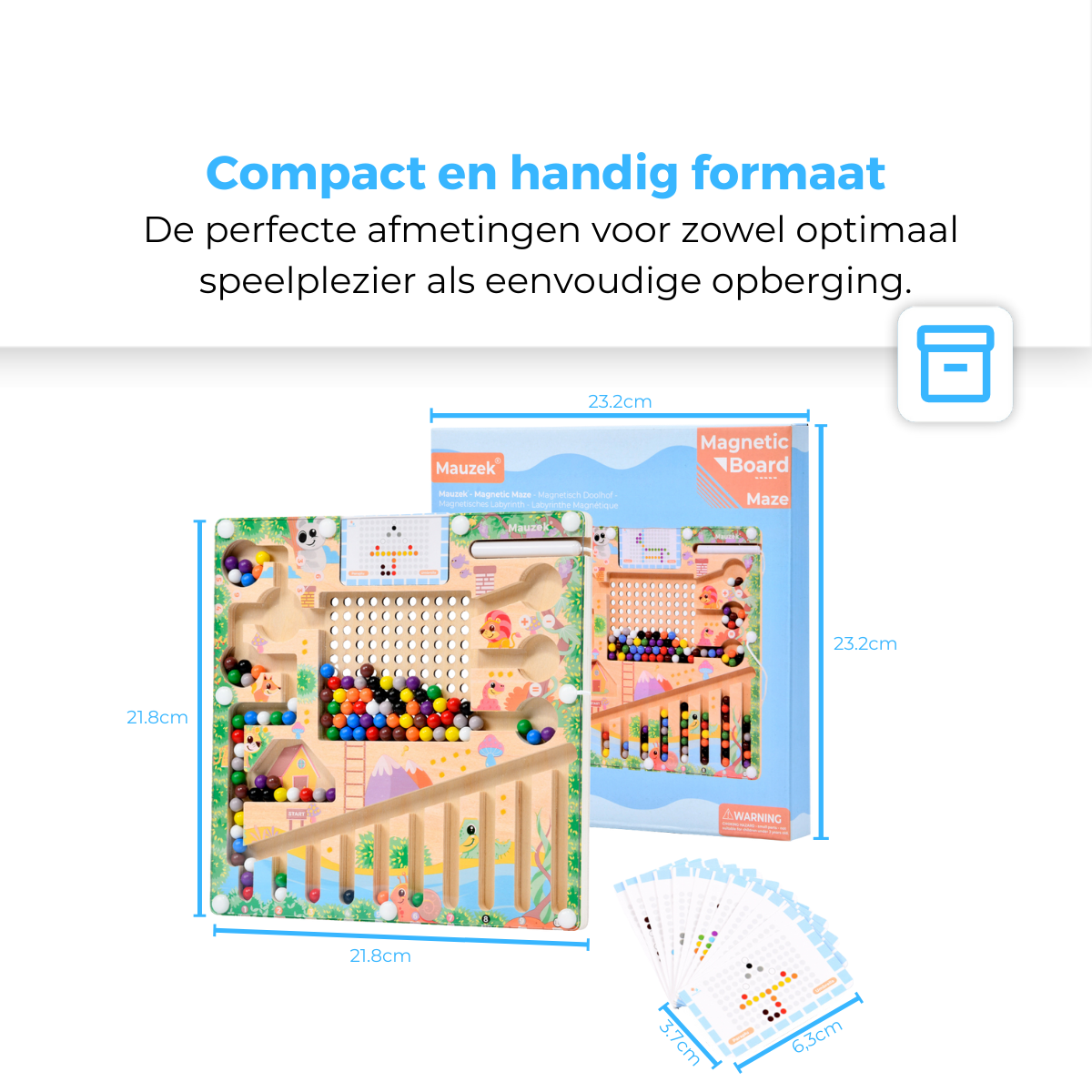 Mauzek Magnetisch Doolhof Bos