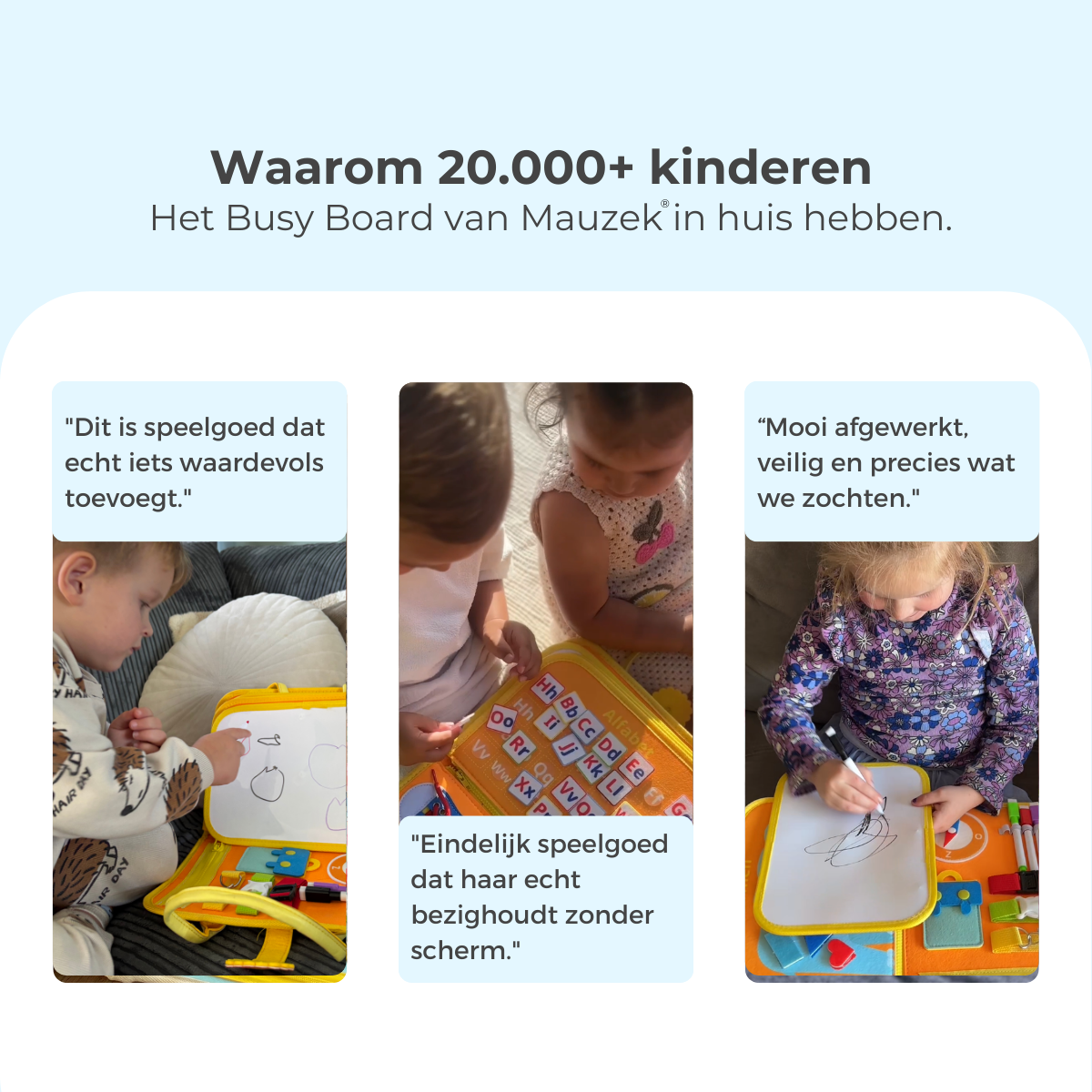 Mauzek Busy Board Savanne - Activiteitenboek - Nederlands