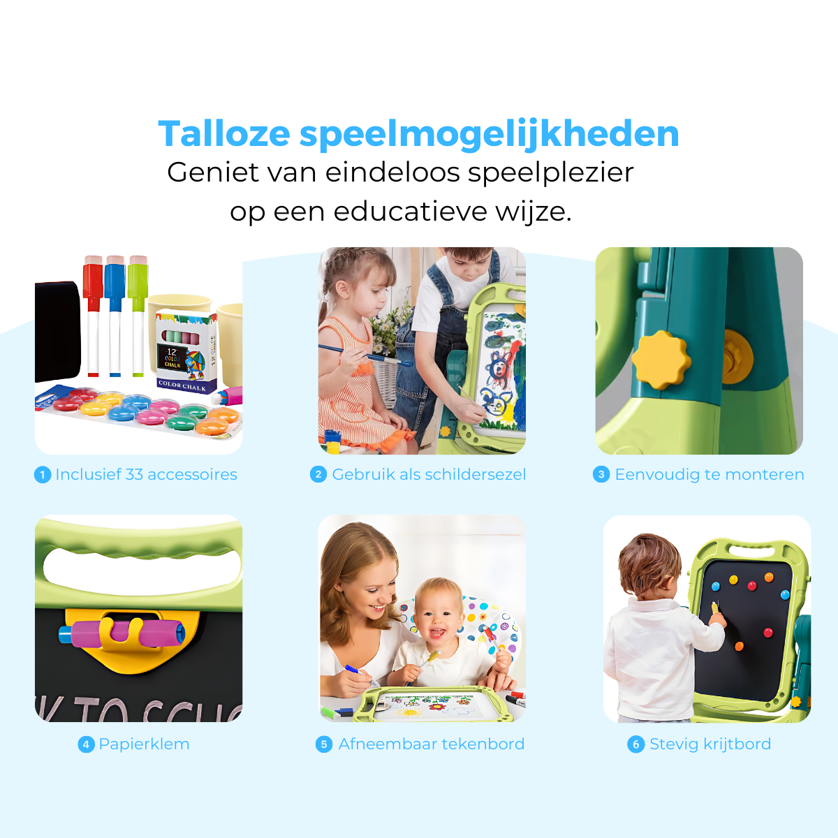 Mauzek Tekenbord Groen