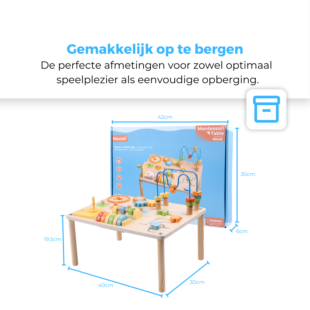 Mauzek Activiteiten Tafel