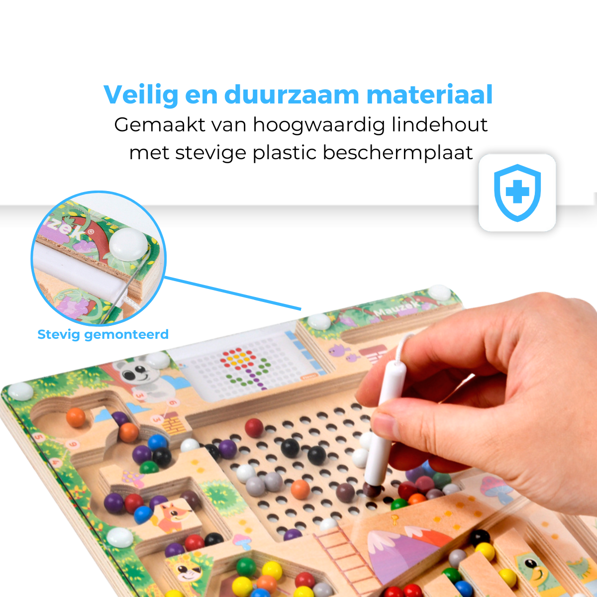 Mauzek Magnetisch Doolhof Bos