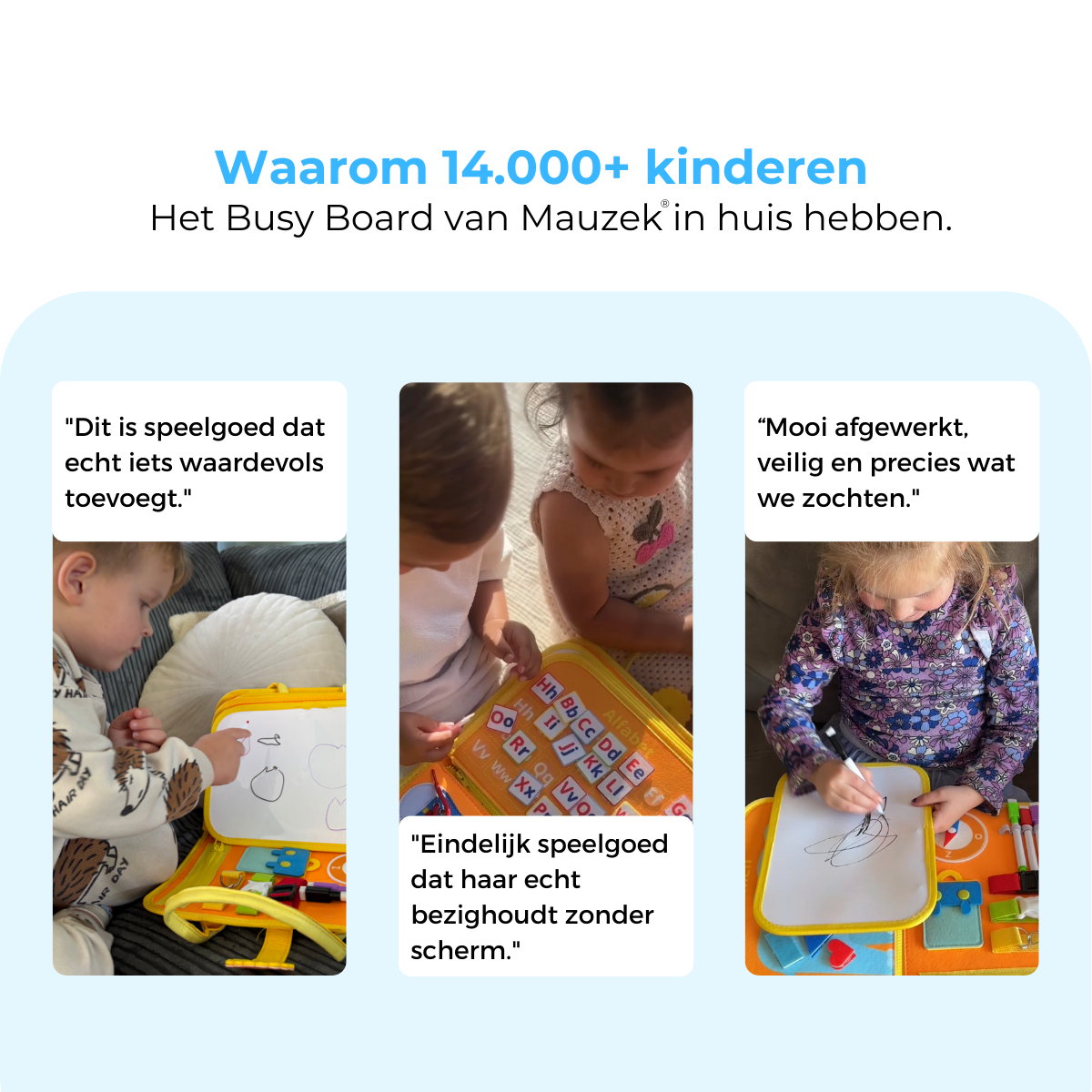 Mauzek Busy Board Savanne - Activiteitenboek - Nederlands