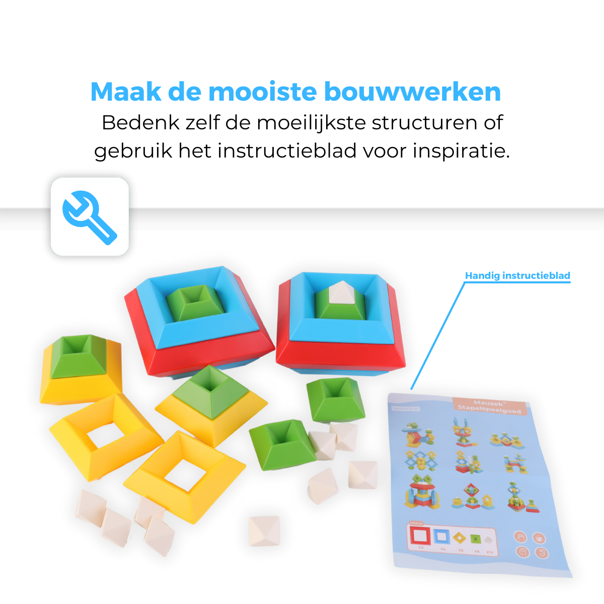 Mauzek Stapelstenen – 30 stuks