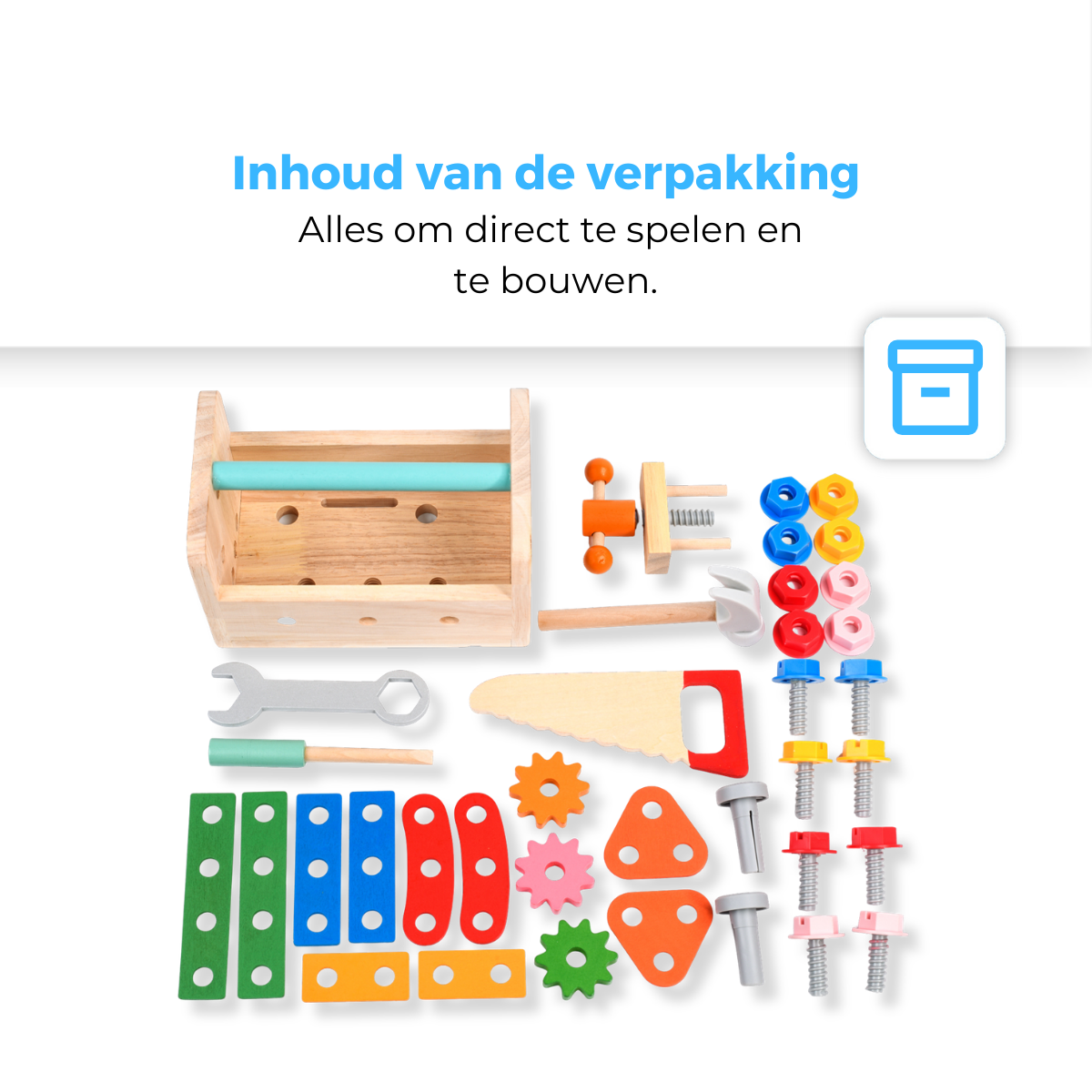 Mauzek Kinder Gereedschapskist