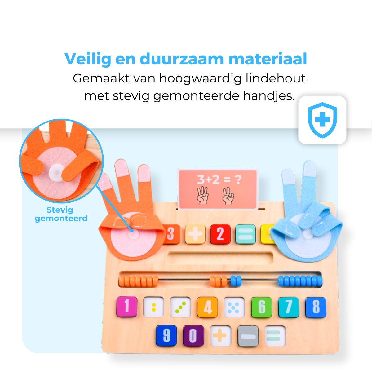 Mauzek Dubbelzijdig Rekenbord - Telraam Editie