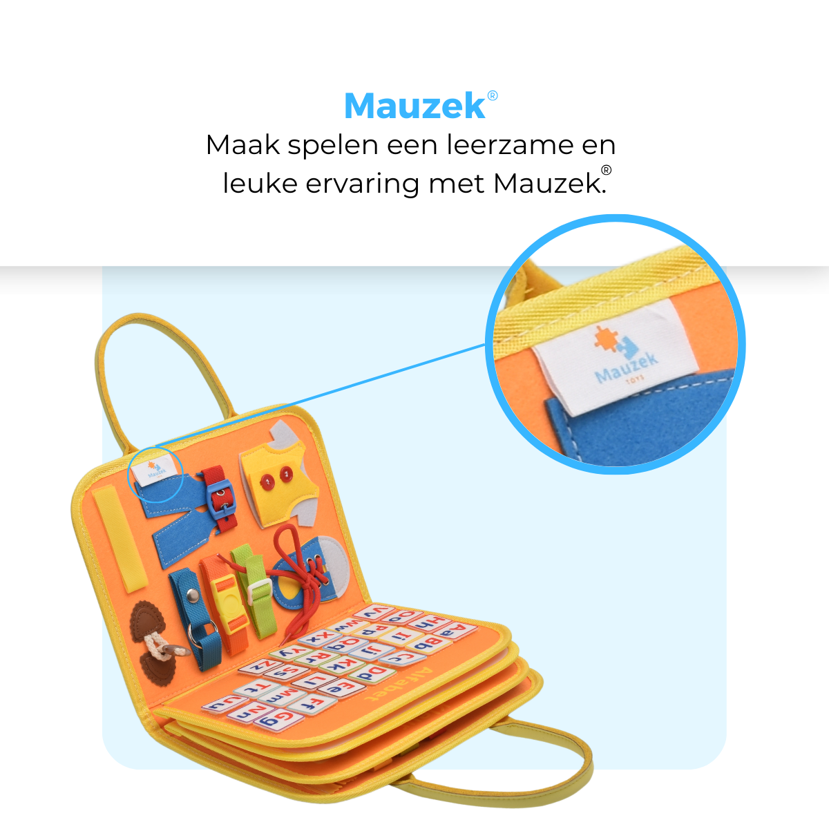 Mauzek Busy Board Savanne - Activiteitenboek - Nederlands