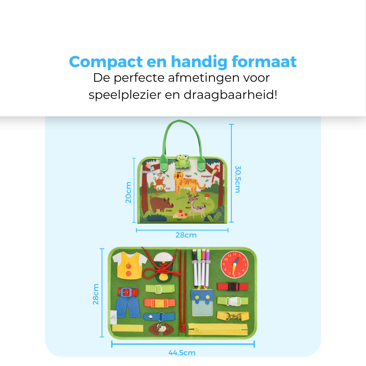 Mauzek Busy Board Bos - Activiteitenboek - Nederlands