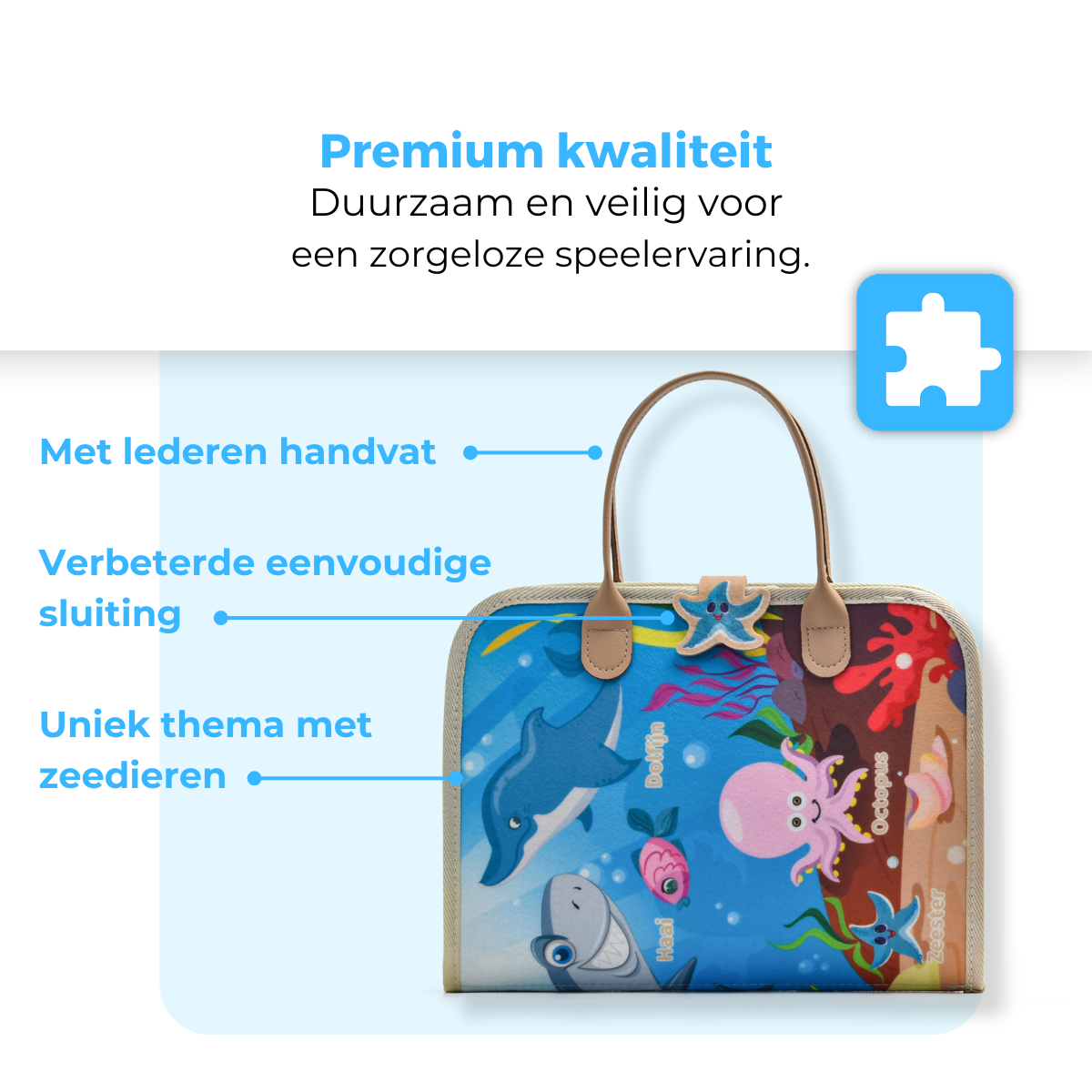 Mauzek Busy Board Oceaan - Activiteitenboek - Nederlands