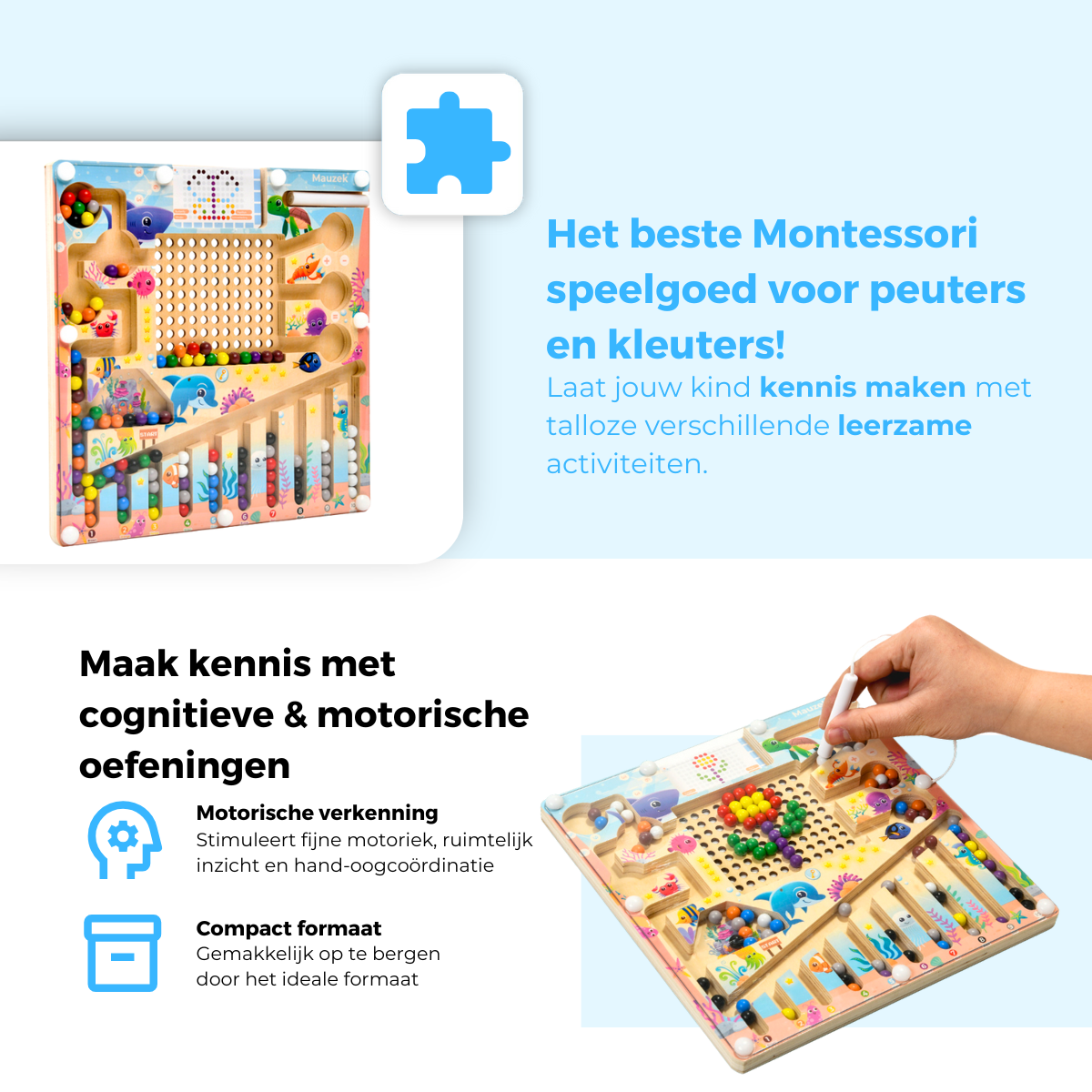 Mauzek Magnetisch Doolhof Oceaan