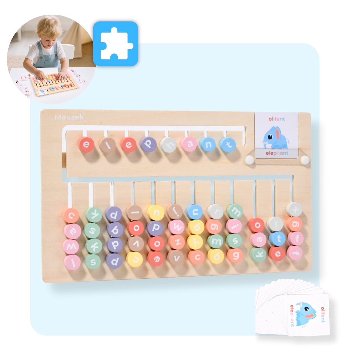 Mauzek Spellingbord