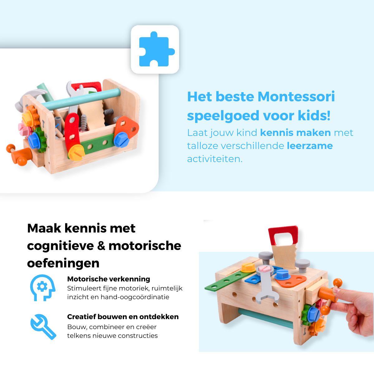 Mauzek Kinder Gereedschapskist