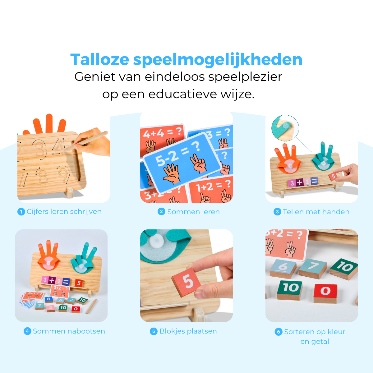 Mauzek Dubbelzijdig Rekenbord