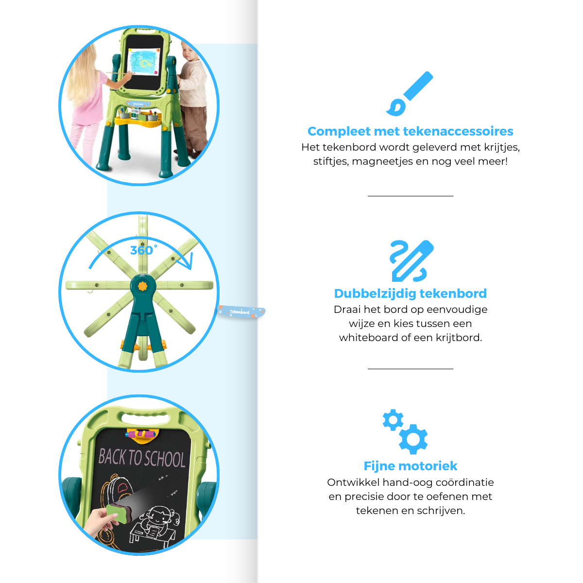 Mauzek Tekenbord Groen