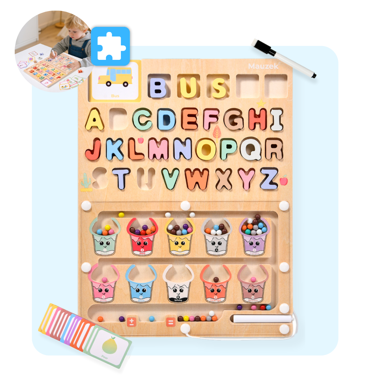 Mauzek Magnetisch Doolhof Deluxe