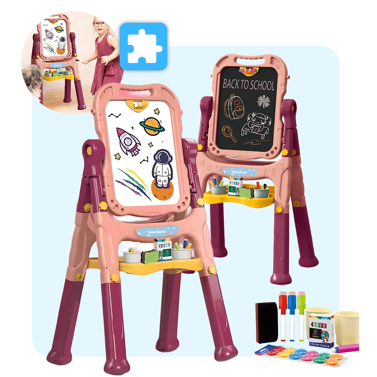 Mauzek Tekenbord Groen