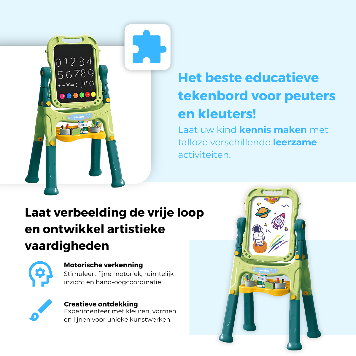 Mauzek Tekenbord Groen