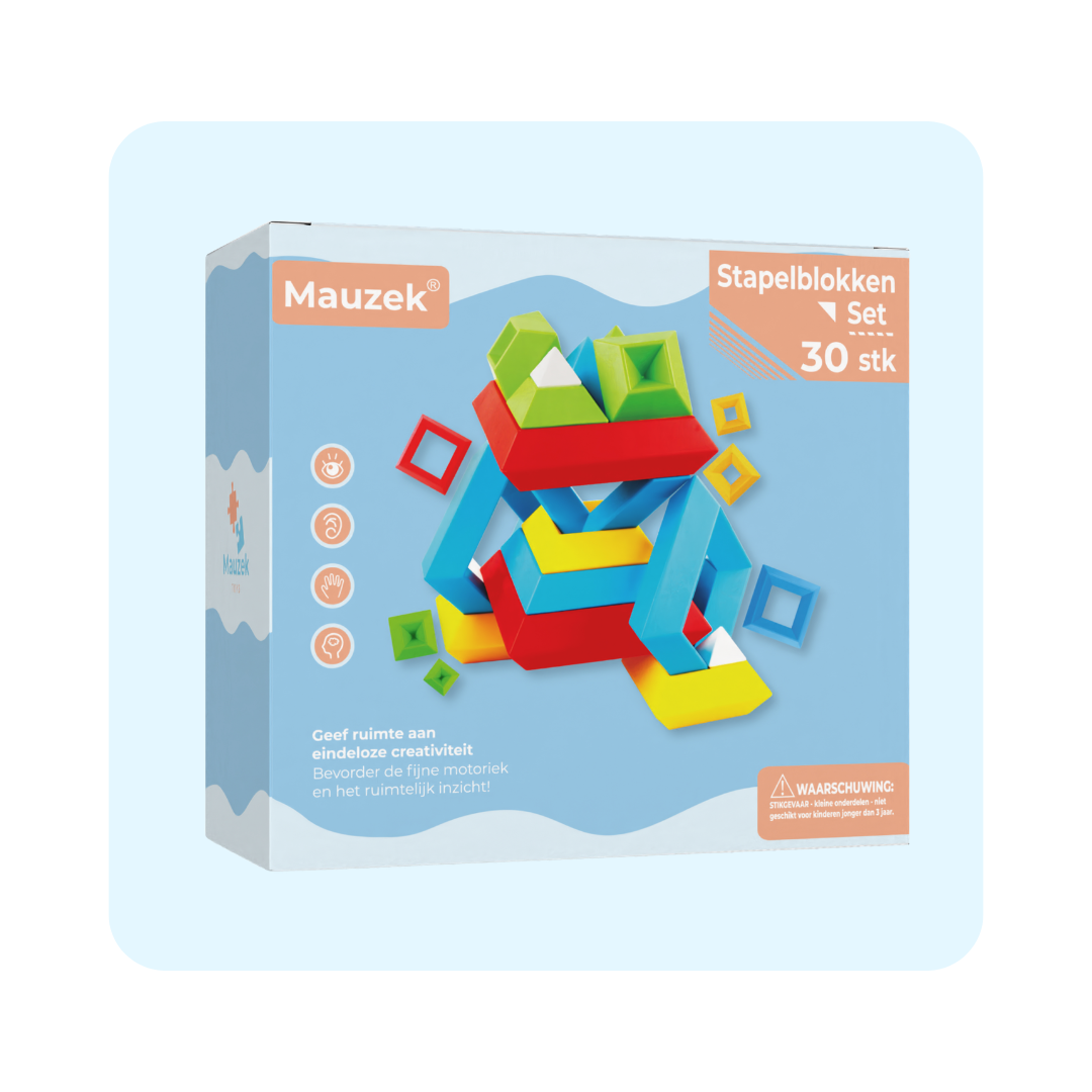 Mauzek Stapelstenen – 30 stuks
