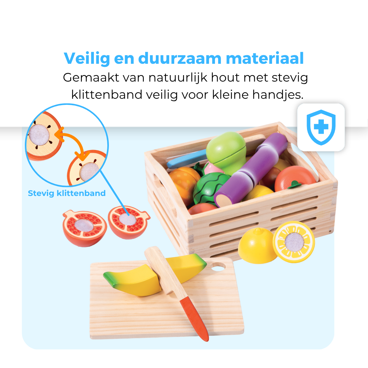 Mauzek Groente- en Fruitspeelset