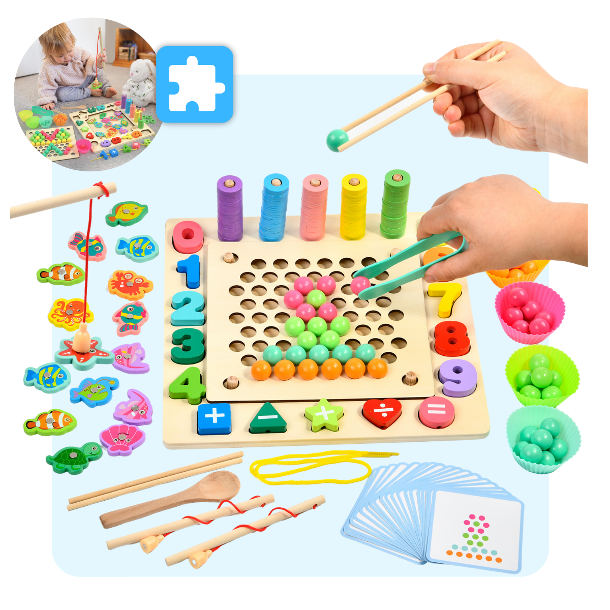 Mauzek® Montessori Bord
