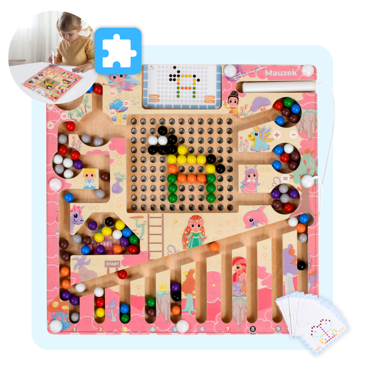 Mauzek Magnetisch Doolhof Fantasie