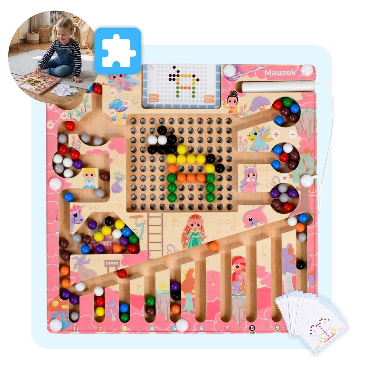 Mauzek Magnetisch Doolhof Fantasie