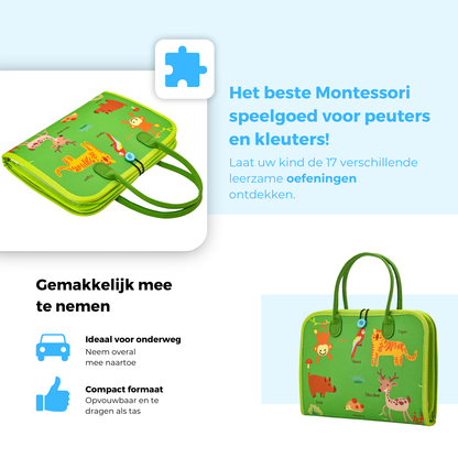 Mauzek® Busy Board - Nederlands - Montessori speelgoed