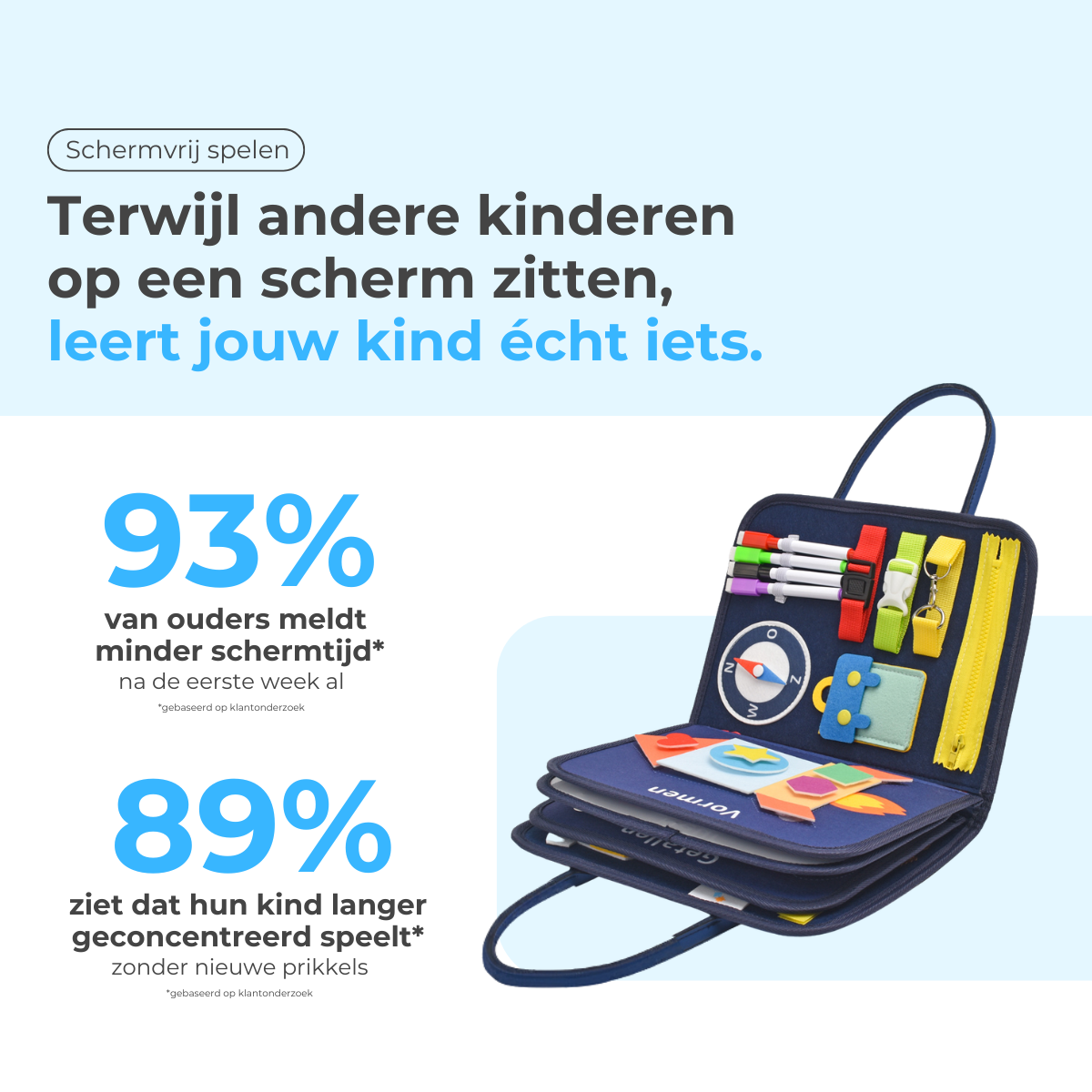 Mauzek Busy Board Ruimte - Activiteitenboek - Nederlands