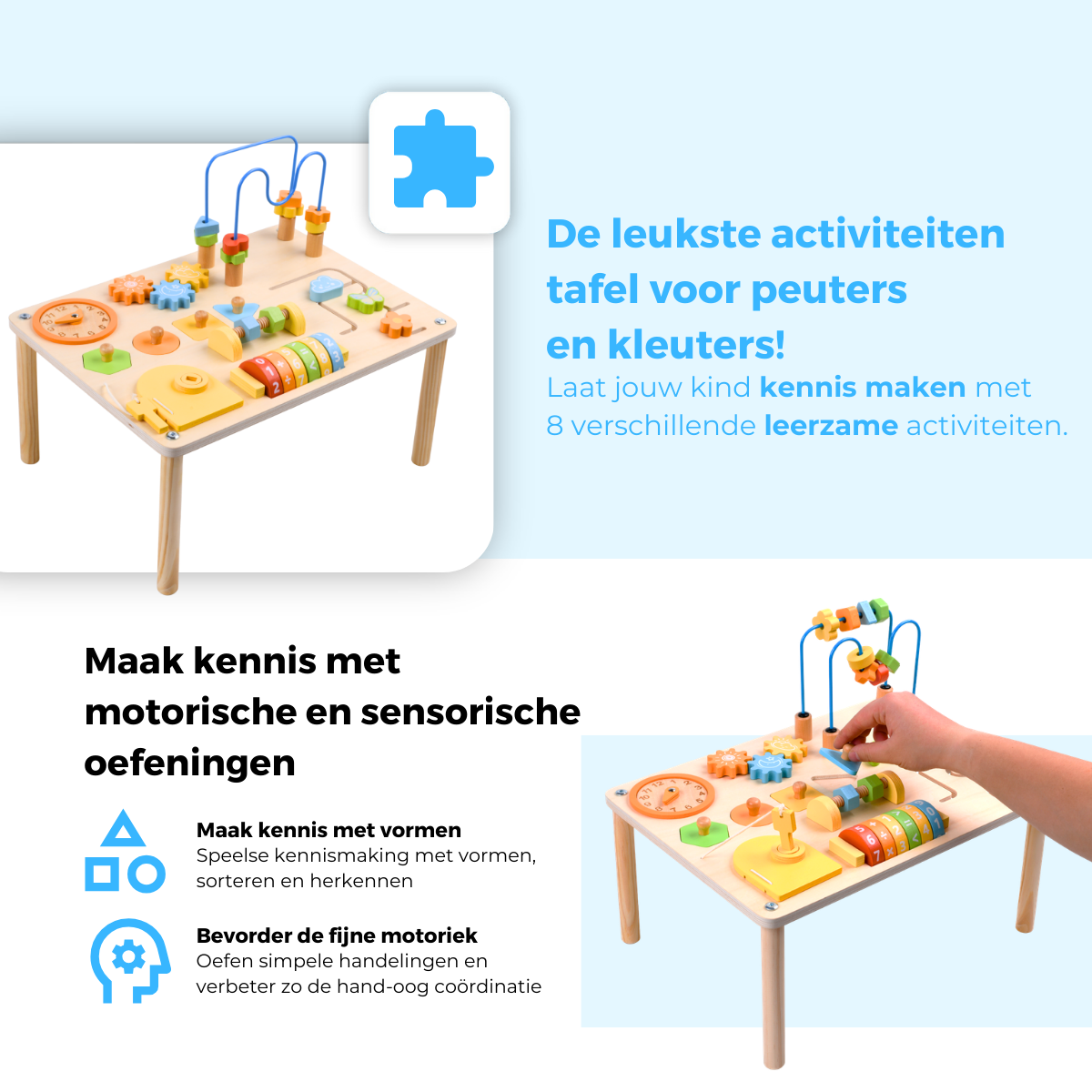 Mauzek Activiteiten Tafel